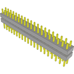 Conn Board Stacker HDR 40 POS 2mm Solder ST Top Entry Thru-Hole Bulk