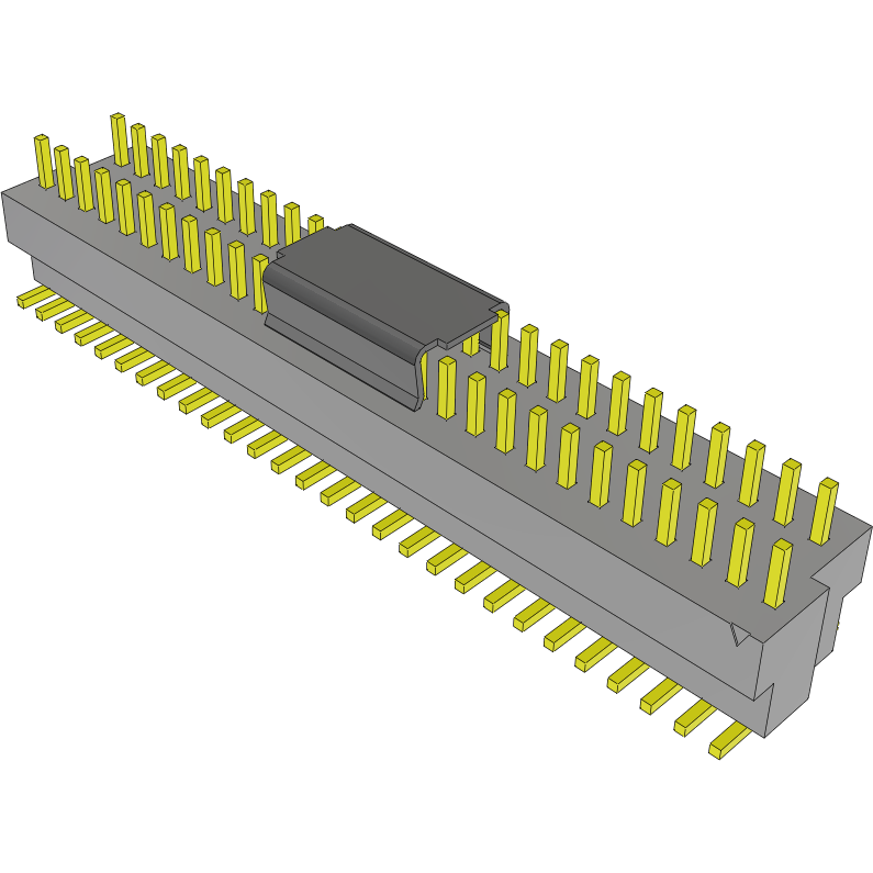 Samtec-BKT-155-04-L-V-A-P Piastre connettori e prese PCB Conn Unshrouded Header HDR 55 POS 1mm Solder ST SMD TIGER CLAW™ Tube