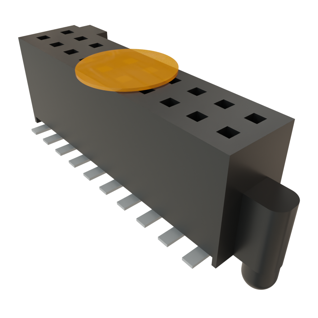 Samtec-SFM-110-02-SM-D-A-K-TR Connector Headers and PCB Receptacles Conn Socket Strip SKT 20 POS 1.27mm Solder ST Top Entry SMD TIGER EYE™ T/R