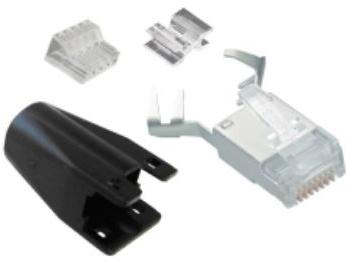 Stewart Connector-SS-39200-093 Steckverbinder, Telefon und Telekommunikation Conn Modular Plug PL 8 POS 1.02mm Crimp ST Cable Mount 8 Terminal 1 Port Cat 6a Bag