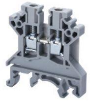 Altech Corporation-CTS4U-N/R Steckverbinder, Klemmenblöcke Conn Feed-Through Terminal Block 2 POS G DIN Rail/T DIN Rail 32A