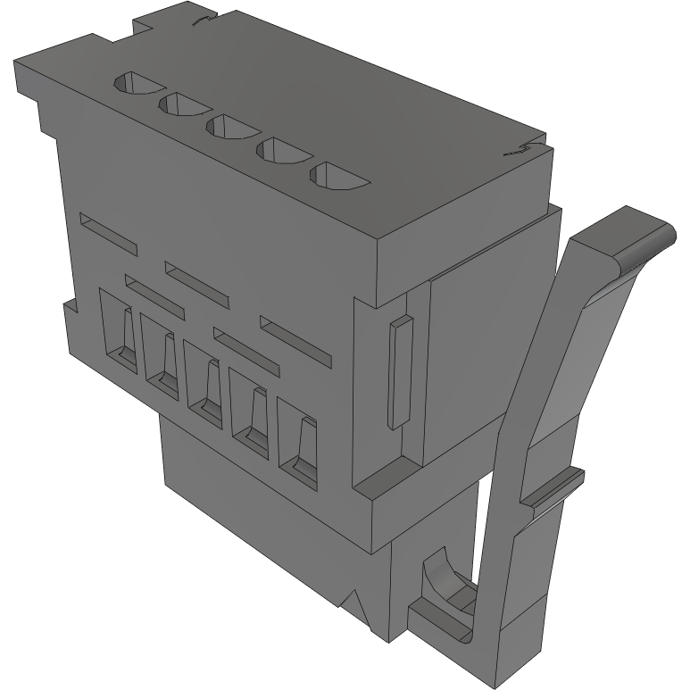 Samtec-I2SS-05-24-T Connector Headers and PCB Receptacles Conn IDC Connector RCP 5 POS 2mm IDT ST Cable Mount Layer