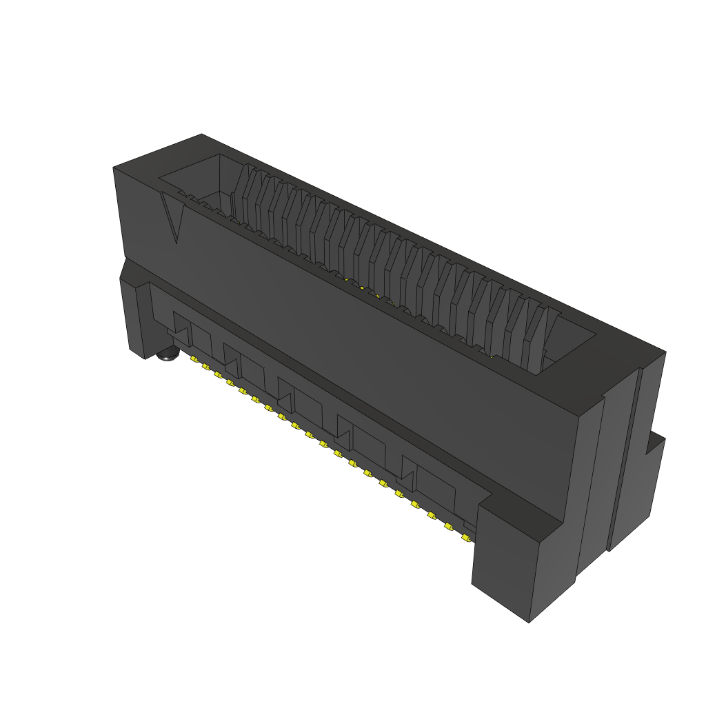 Samtec-HSEC8-120-01-H-DV-A-PE Connector Card Edge High-Speed Edge Card Connector, Pass-Through