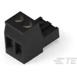 TE Connectivity-2305909-2 Steckverbinder, Klemmenblöcke Conn Terminal Block F 2 POS 5mm Screw RA Cable Mount 15A/Contact