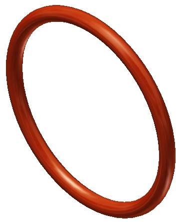 Mallory Sonalert Products-ACC09 Joints toriques O-Rings Round Silicone Orange/Red 2.62mm
