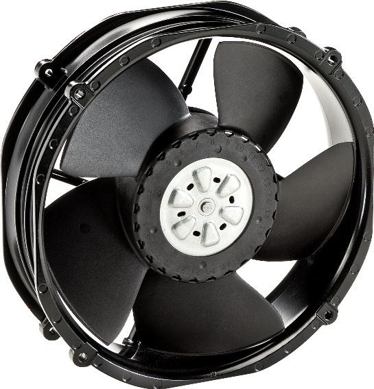 ebm-papst-2218F/2TDH4P Blowers and Fans DC Fan Axial Ball Bearing 48V 36V to 72V 717.6CFM 72dB Low Noise/PWM