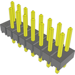 Conn Unshrouded Header HDR 16 POS 2.54mm Solder ST Top Entry Thru-Hole Bulk