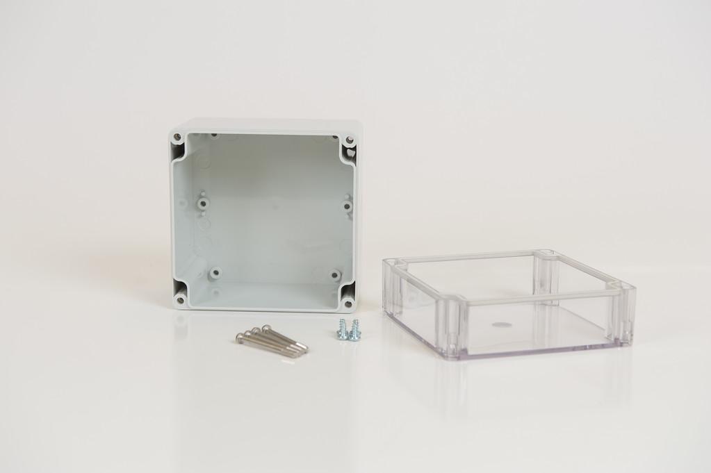 Bopla-02228100 Cajas, compartimentos y anaqueles Light Gray Polycarbonate Wall Mount Enclosure