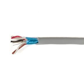 Alpha Wire-78162 SL005 Kabel, Mehrleiter Twisted Pair Cable Tape Modified Polyphenylene Ether/Polyethylene 4Conductors 26AWG 4.06mm 300VAC Slate Modified Polyphenylene Ether/Polyethylene 30.48m Spool