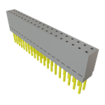Conn Elevated Socket SKT 40 POS 2.54mm Solder ST Top Entry Thru-Hole Tube
