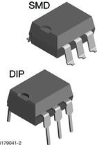 Vishay-K3012P Triac and SCR Output Photocouplers Triac AC-OUT 1-CH 250V 6-Pin DIL