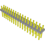 Conn Unshrouded Header HDR 34 POS 2.54mm Solder ST Top Entry Thru-Hole Bulk