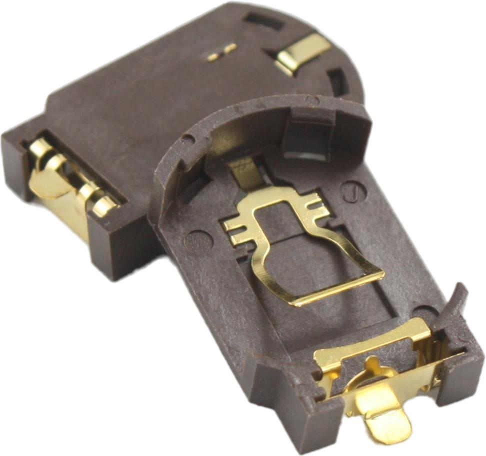 ADAM TECH-BH-74B-5 Contacts de batterie, clips et supports Battery Holder 1 Cells Thermoplastic