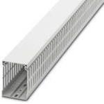 Wiring Ducts Slotted Rectangular Screw Polyvinyl Chloride White