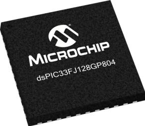 Microchip Technology-DSPIC33FJ128GP804-H/ML Microcontrollers - MCUs MCU 16-bit dsPIC RISC 128KB Flash 3.3V Automotive AEC-Q100 44-Pin QFN EP Tube