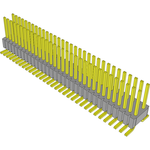 Conn Unshrouded Header HDR 64 POS 1.27mm Solder ST Top Entry SMD Tube