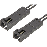 Cable Assembly UL 11028 0.1m 22AWG Wire to Board to Wire to Board 2 to 2 POS M-M Crimp-Crimp Bag