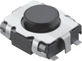 ALPS Electric-SKSGPCE010 Conmutador táctil Switch Tactile N.O. SPST Round Button Gull Wing 0.05A 12VDC 1.6N SMD T/R