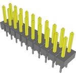 Conn Unshrouded Header HDR 20 POS 2.54mm Solder ST Top Entry Thru-Hole Bulk