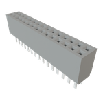 Conn Socket Strip SKT 30 POS 1.27mm Solder ST Top Entry Thru-Hole TIGER EYE™ Tube