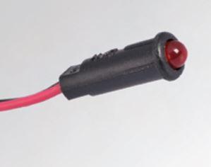 Lumex-SSI-LXH600USBD-150 Panel Mount Indicators 470nm Uni-Color Panel Mount Indicators