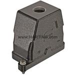 Hood 180° 10B Shell Size Powder Die Cast Aluminum Screw Lock Han®