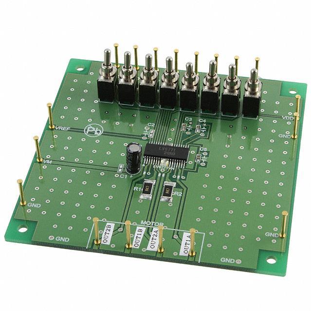 onsemi-LV8771VHGEVB Energiemanagement, Entwicklungsplatinen und -kits LV8771VH-TLM-H Motion Motor Control Evaluation Board