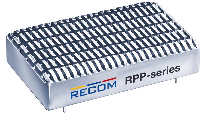 RECOM Power-RPP20-4805SW Convertitore da DC a DC e modulo di regolazione della commutazione Module DC-DC 48VIN 1-OUT 5V 4A 20W 6-Pin Tube