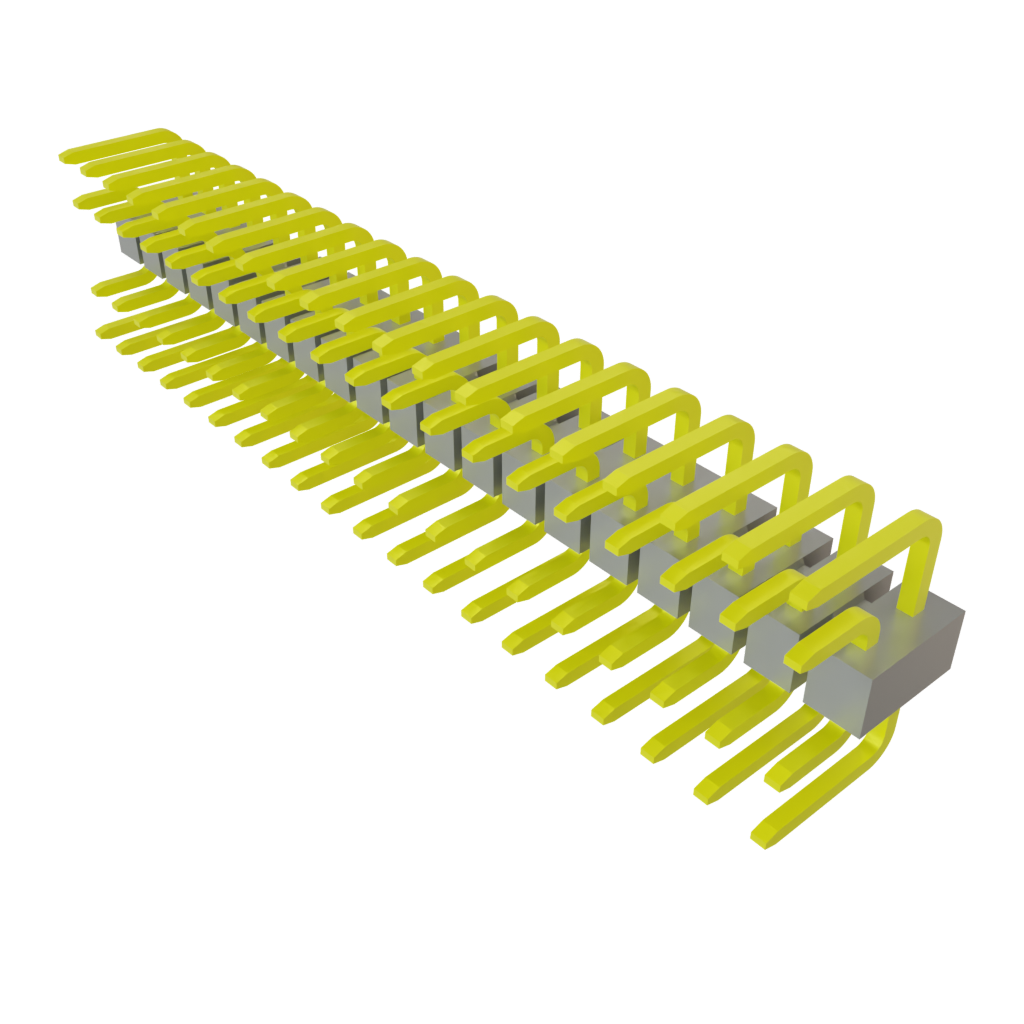 Samtec-BTSW-120-01-T-D Connector Jumpers and Shunts Conn Jumper M 40 POS 2.54mm Solder ST Thru-Hole Tube