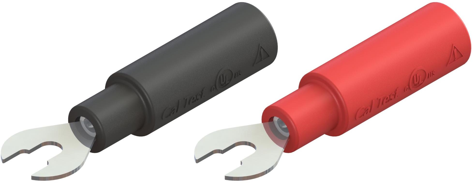 Cal Test Electronics-CT3945B Komponentensätze Spade Lug Adapter, 3900B Series UL, B/R Pair