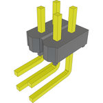 Conn Unshrouded Header HDR 4 POS 2.54mm Solder RA Side Entry Thru-Hole Bulk