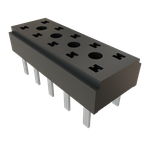 Conn Socket Strip SKT 10 POS 2mm Solder ST Top Entry Thru-Hole TIGER CLAW™ Tube