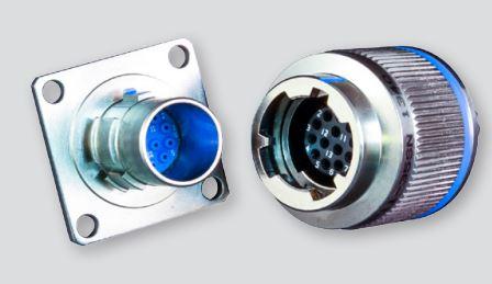 Glenair-D38999/44WC98PC Steckverbinder, rund Conn Circular PIN 10 POS Crimp ST Jam Nut 10 Terminal 1 Port