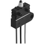 Switch Detector N.C. SPST Pin Plunger Wire Lead 0.05A 16VDC Screw Mount