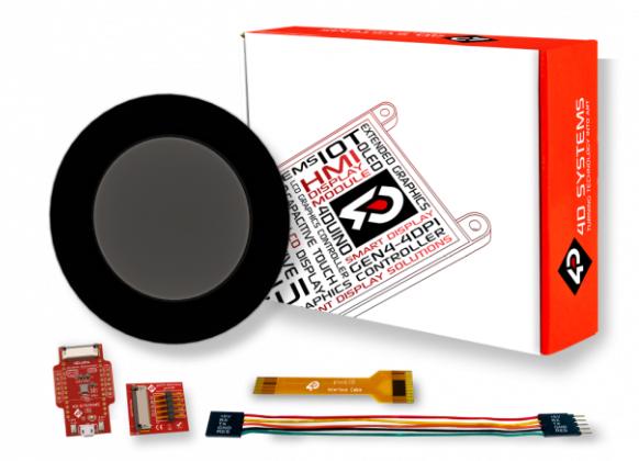 4D Systems-SK-PIXXILCD-13P2-CTP-CLB Entwicklungssätze und Werkzeuge pixxiLCD-13P2 LCD Touch Screen Starter Kit