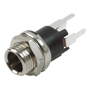 Same Sky (formerly CUI Devices)-PJ-064A Steckverbinder Conn DC Power Jack RCP 2 POS Solder ST Panel Mount 3 Terminal 1 Port