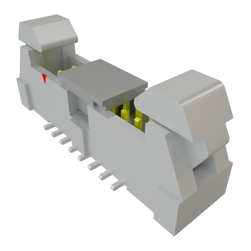 Samtec-EHT-108-01-S-D-SM-P-FR Steckverbinderleisten und Leiterplattenbuchsen Conn Ejector Header HDR 16 POS 2mm Solder ST Top Entry SMD T/R