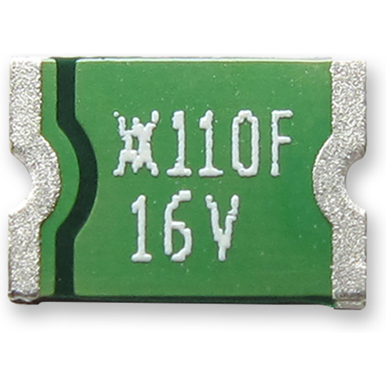 Littelfuse-RF1338-000 PTC, rückstellbare Sicherung PTC Resettable Fuse 1.1A(hold) 2.2A(trip) 16VDC 100A 0.8W 0.3s 0.06Ohm SMD Solder Pad 1812 T/R