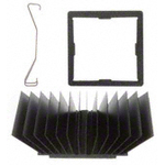 Heat Sink Passive Spread Clip Aluminum 2.42°C/W Black Anodized