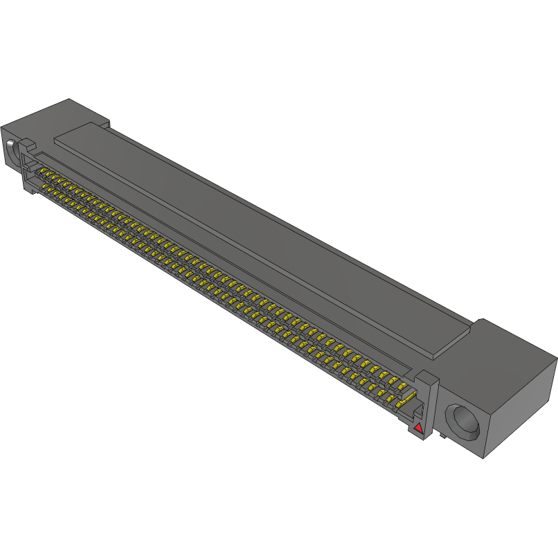 Samtec-SEAF-50-01-S-04-1-RA-GP-TR Steckverbinderleisten und Leiterplattenbuchsen Conn Open Pin Field Array SKT 200 POS 1.27mm Solder RA Side Entry SMD T/R