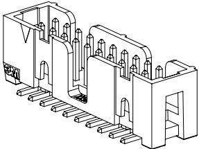 3M-Y2526-6003-SH 26P ST HDR 0.155 GF Steckverbinderleisten und Leiterplattenbuchsen Conn Shrouded Header (4 Sides) HDR 26 POS 2.54mm Solder ST Thru-Hole