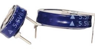 Abracon-ADCH-S05R5SA474QB Condensateur électrique double couche - Supercondos 5.5V Coin Super Capacitor, Horizontal