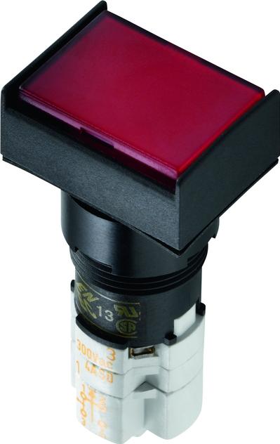 RAFI GmbH & Co. KG-1.15.108.077/0000 Switch Push Button Switch Push Button N.O./N.C. 4PST Flush Rectangular Button 4A 250VAC 250VDC Momentary Panel Mount Solder