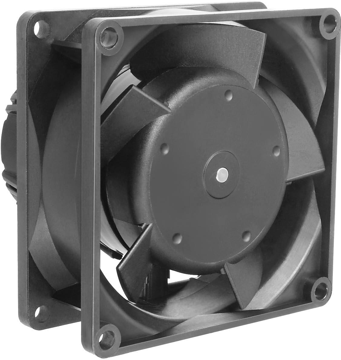 ebm-papst-AC8300H Gebläse und Lüfter AC Fan Axial Ball Bearing 115V 85V to 265V 47.09CFM 48dB 80 X 80 X 32mm High Speed