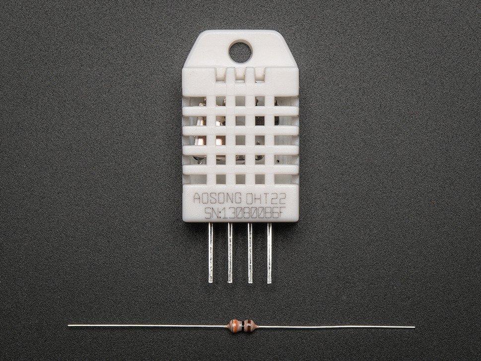 Adafruit Industries-385 Temperature and Humidity Sensors Humidity/Temperature Sensor Digital 4-Pin