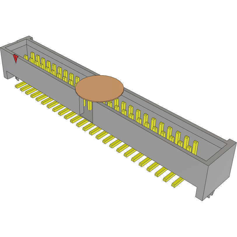 Samtec-SHF-125-01-S-D-SM-LC-K-TR Cabezales del conector y receptáculos PCB Conn Shrouded Header HDR 50 POS 1.27mm Solder ST SMD T/R