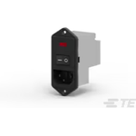 Power Entry Module Unfiltered M 3 POS (115VAC/230)VACVAC 10A/Contact Fuse/Switch/Voltage Selector ST 1 Port