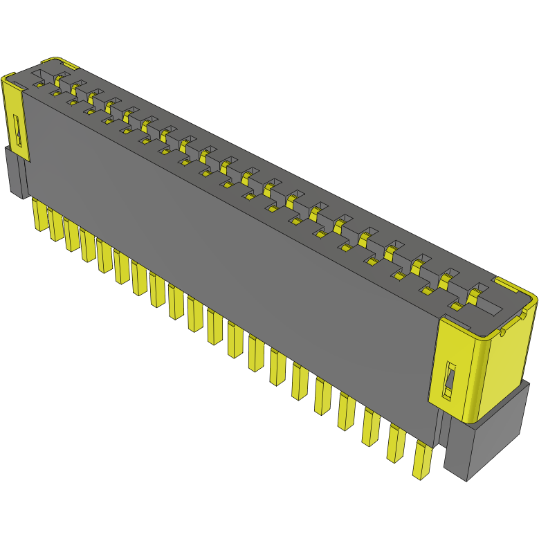 Samtec-FC1-20-02-T-WT-TR Steckverbinder, FFC-FPC Conn FFC Connector SKT 20 POS 1mm Solder RA SMD T/R