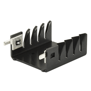 Same Sky (formerly CUI Devices)-HSS-B20-053H-01 Kühlkörper Heat Sink Passive TO-220 Horizontal Thru-Hole Aluminum 1050 Black Anodized