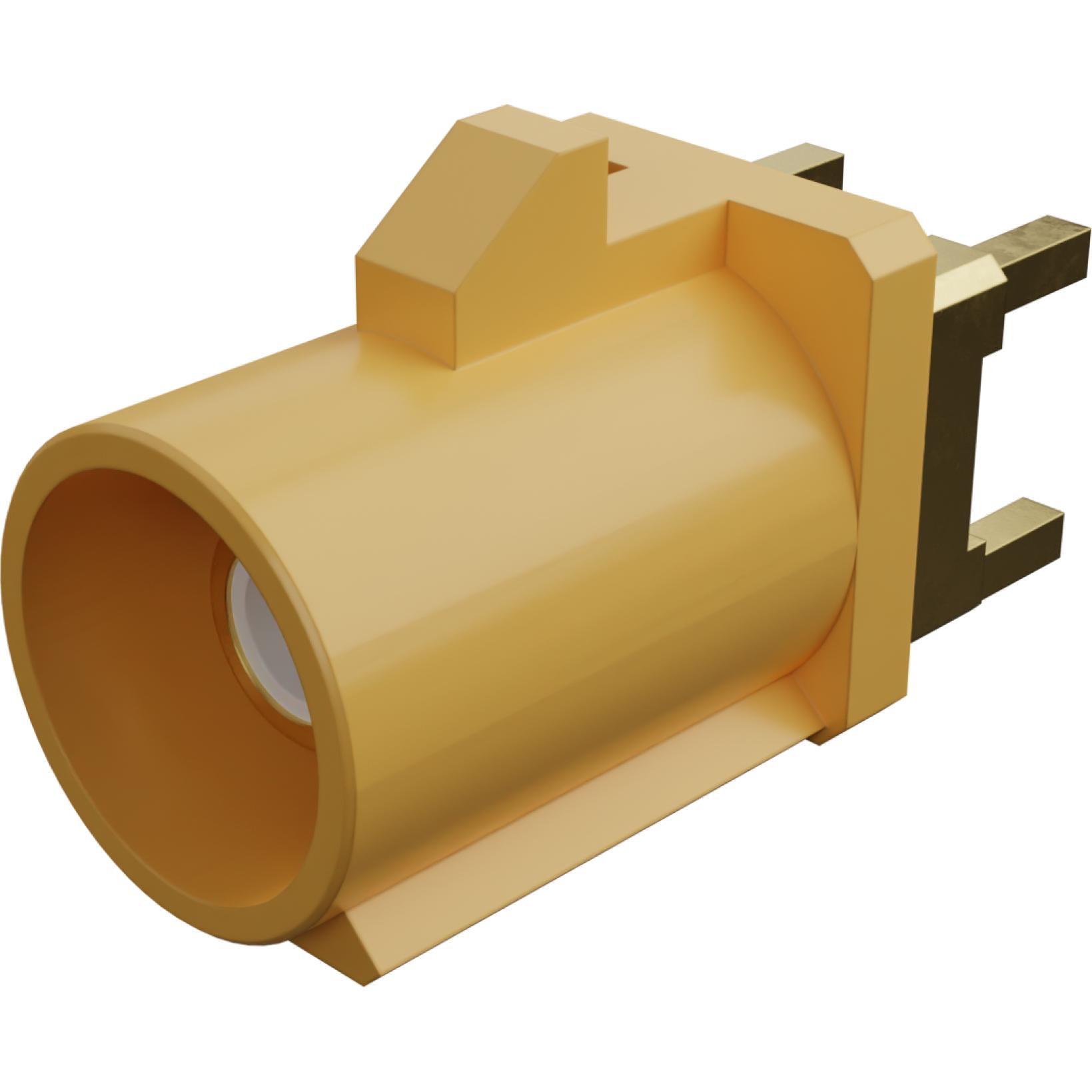 Molex-73403-6252 Raccordement FR Conn SMB 0Hz to 6GHz 50Ohm Solder ST Thru-Hole RCP Gold Tray